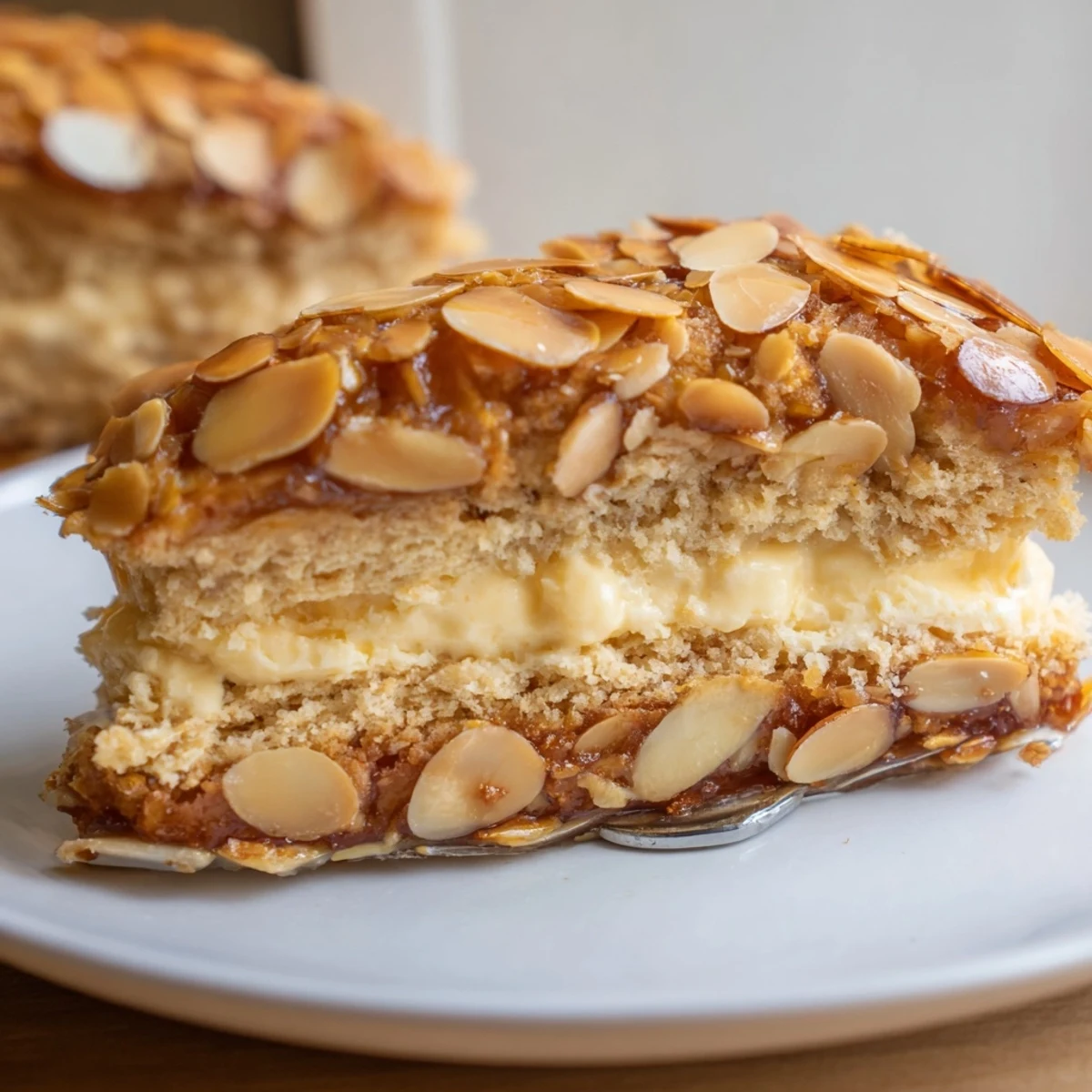 Bienenstich mit Mandel-Honig