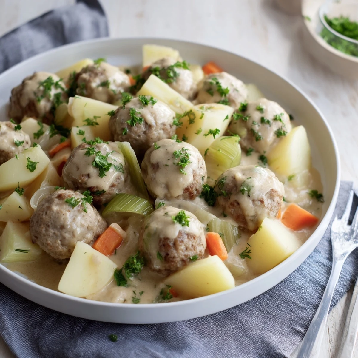 One-Pot deutsche Frikadellen