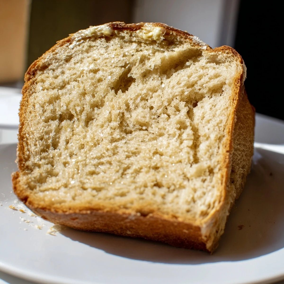 Rustikaler Bier Brot Laib