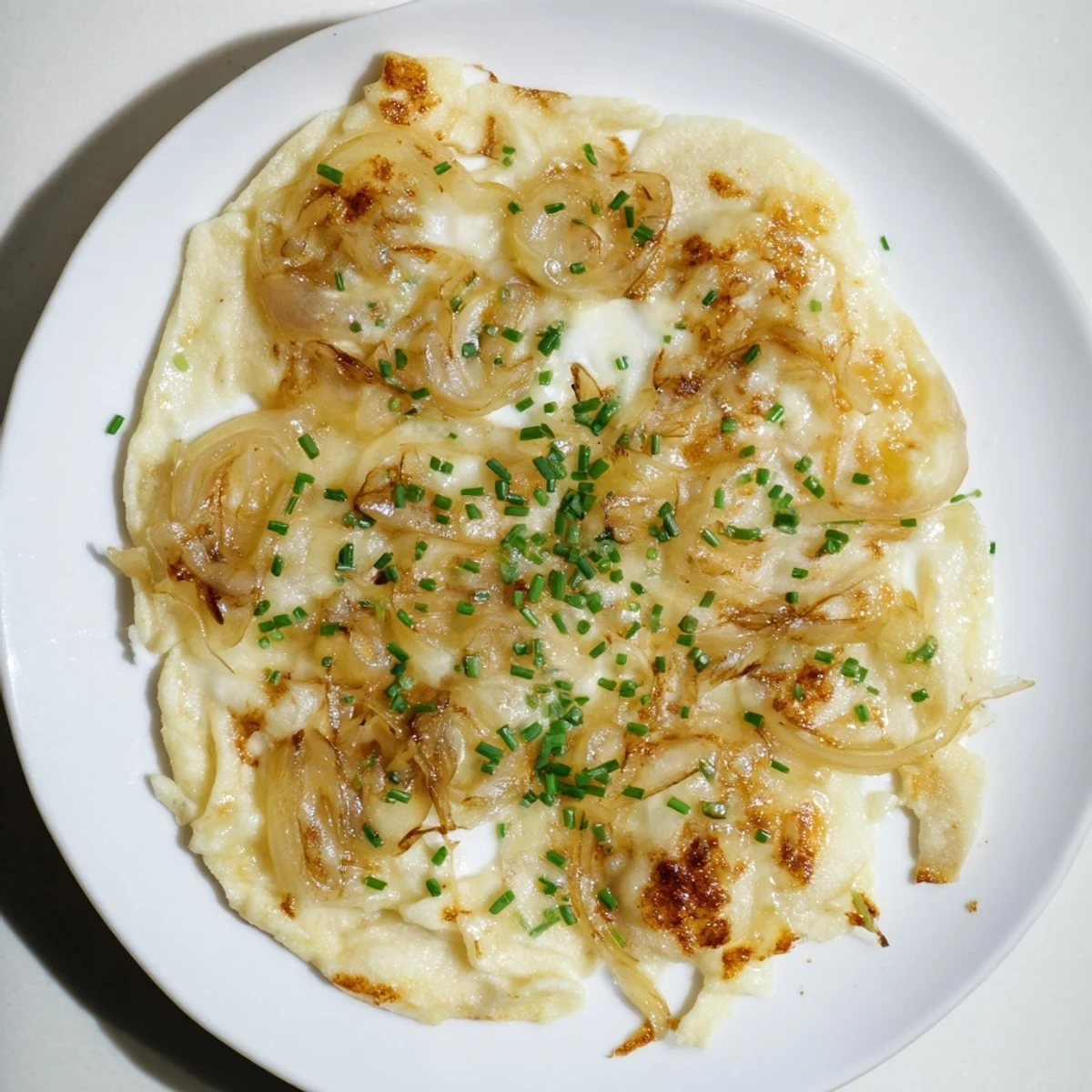 Cheesy Spaetzle Skillet