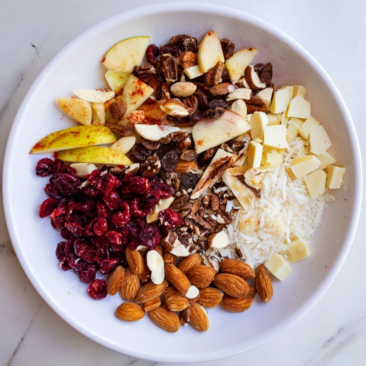 Mélange Hivernal Flocon Neige