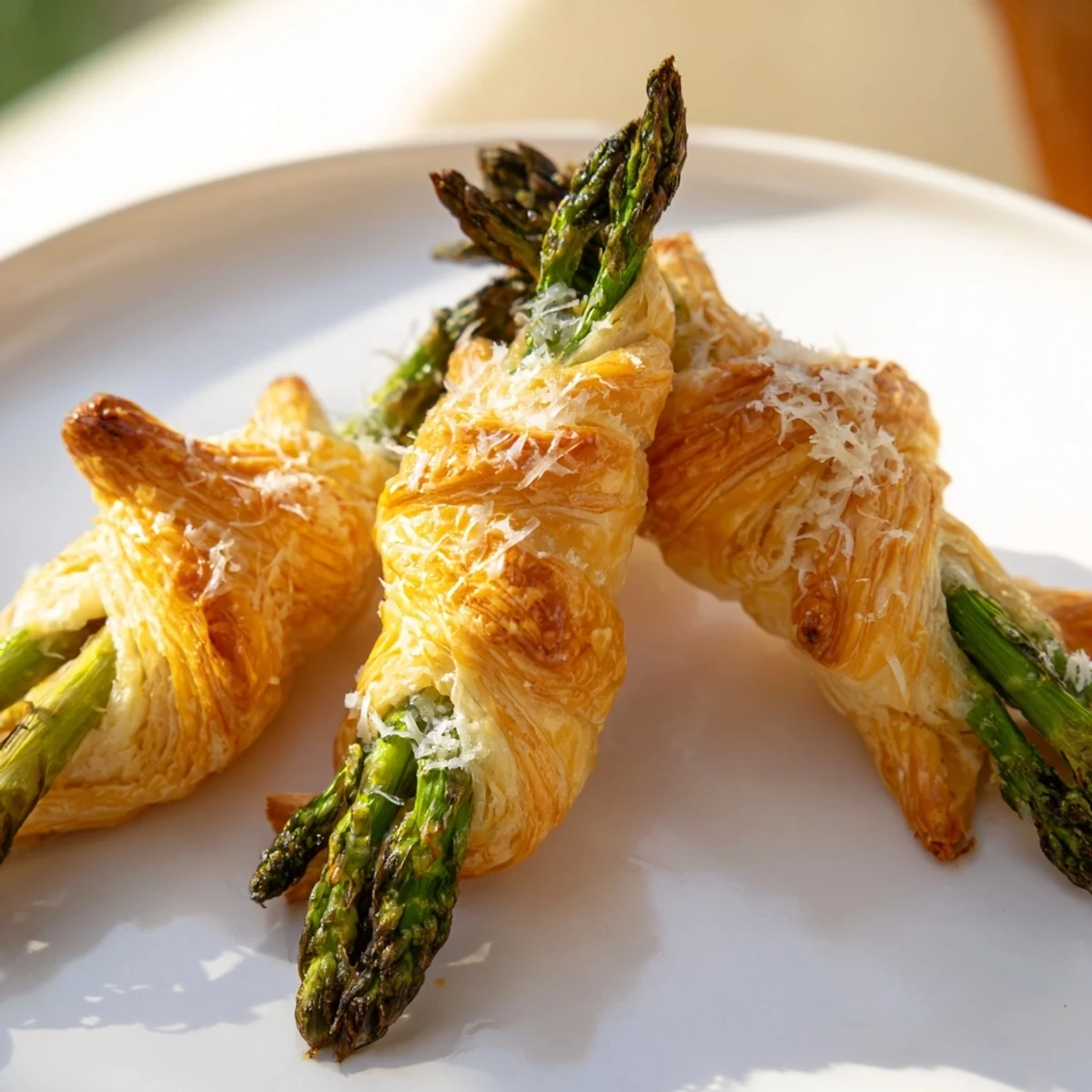 Get ready for these delicious, elegant Star Shaped Asparagus Bundle Wraps; perfect for any occasion!