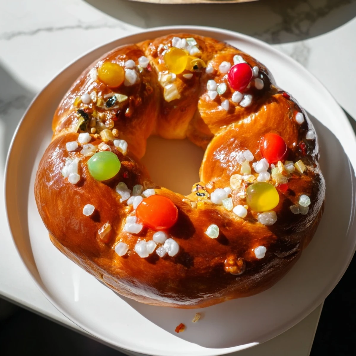 Festliches süßes Hefegebäck