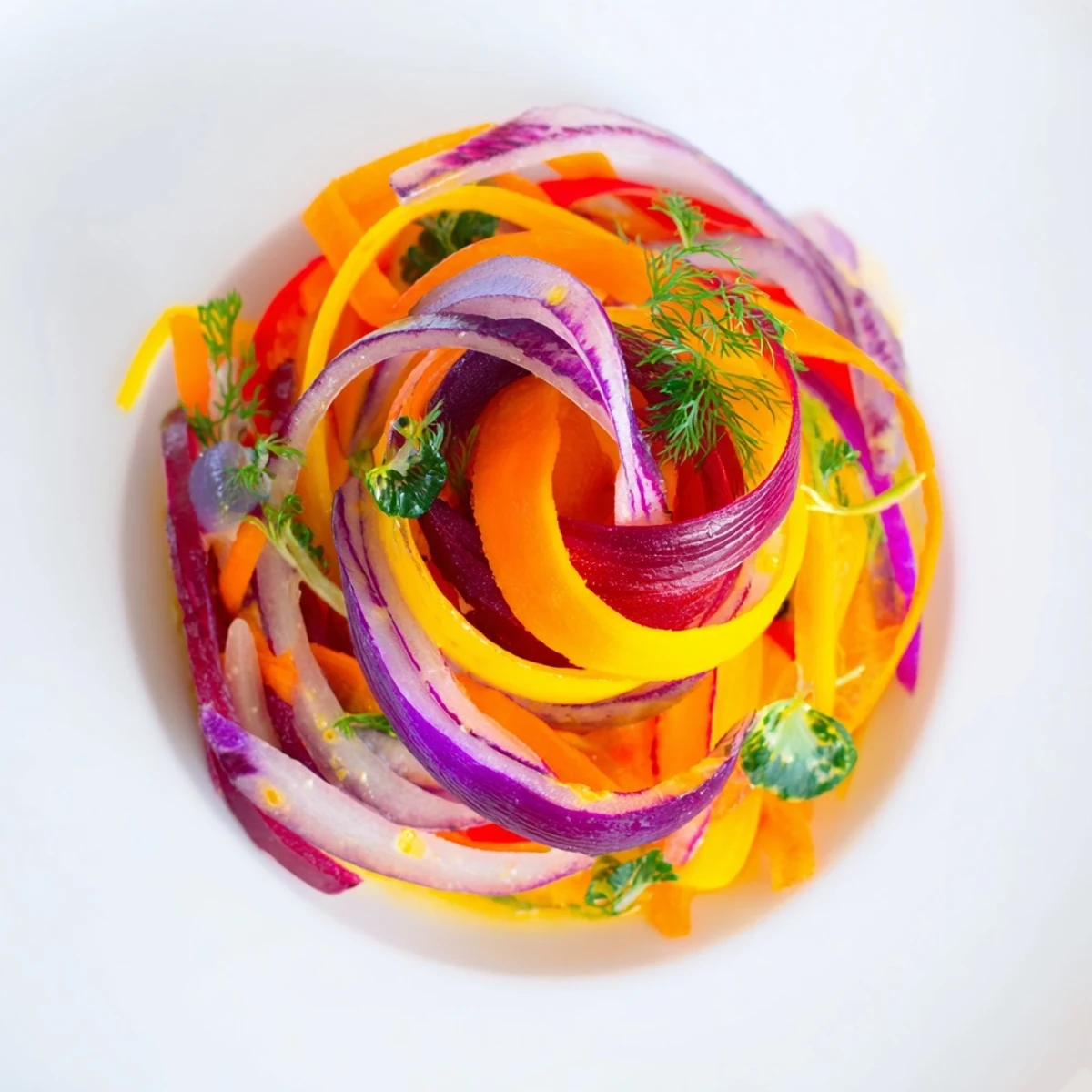 Spinning Top Salat Gemüse