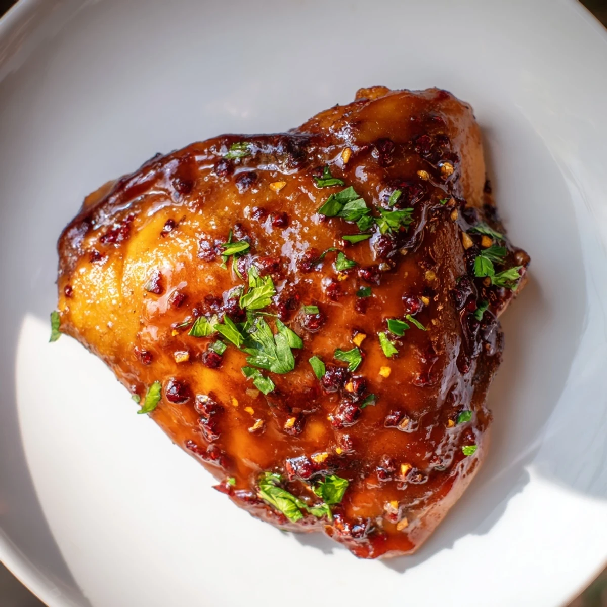 Jam Coffee Glazed Chicken