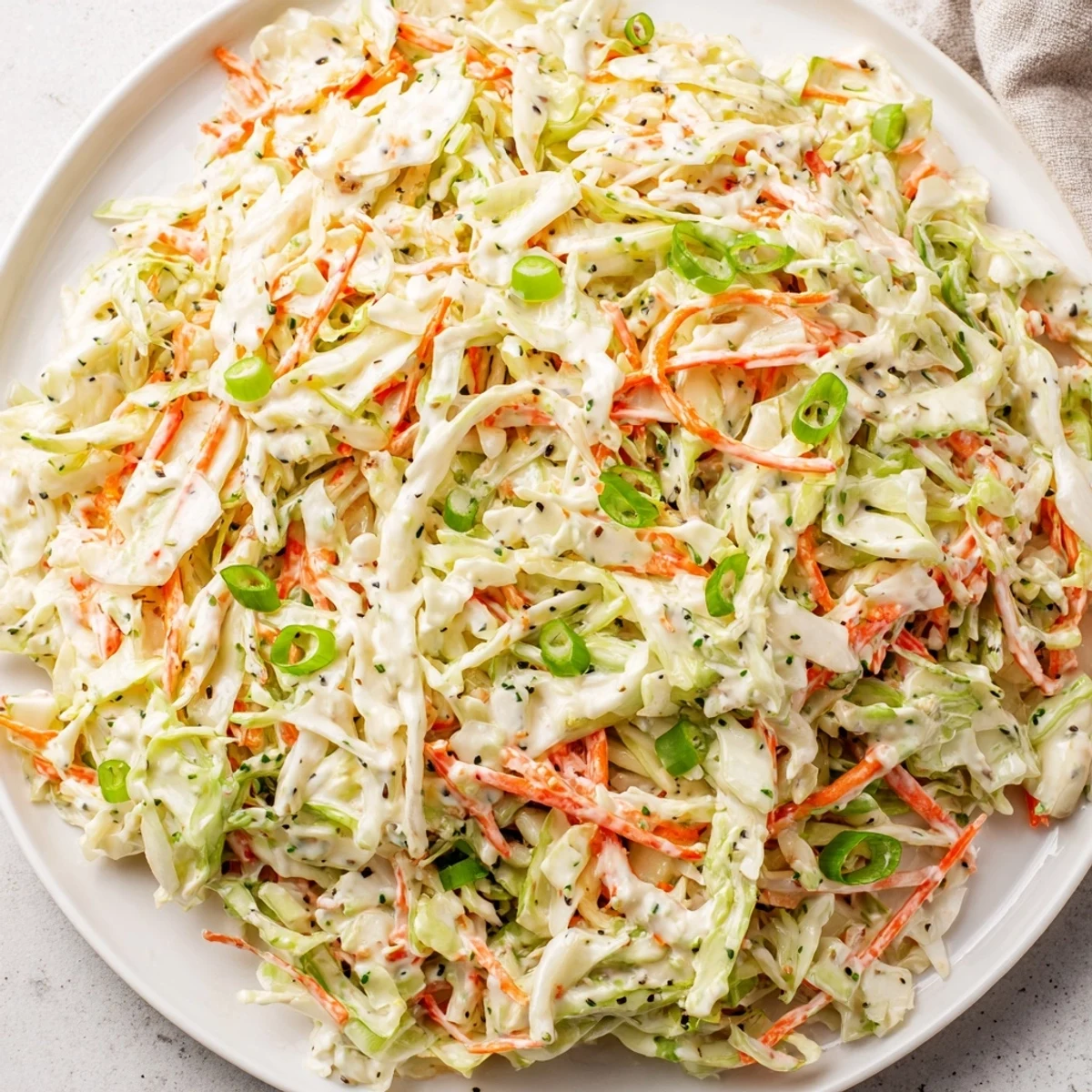 Cremiger schneller Krautsalat