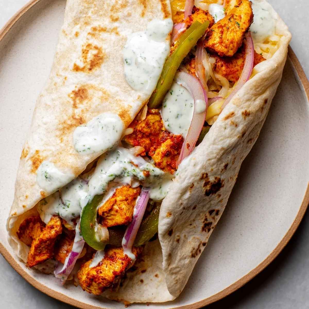 Tandoori Chicken Quesadilla