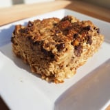 Gebackene Haferflocken mit Banane