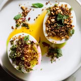 Dukkah Eier mit Kräutern