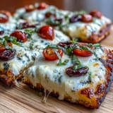 Low-Carb Hüttenkäse Fladen