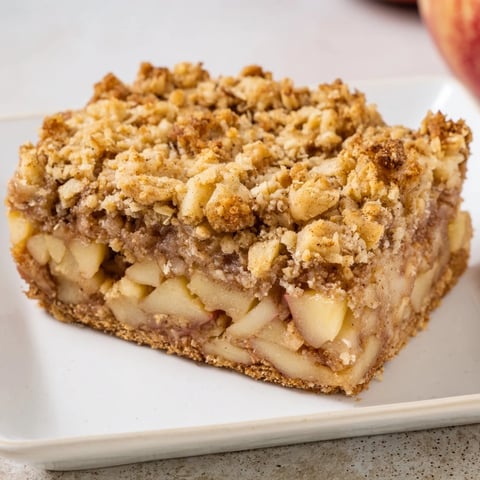 Here are the three ALT texts for the "Apple Streusel Breakfast Bars" recipe: