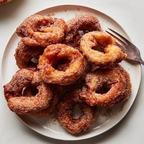 Deutsche Apfelküchle süß