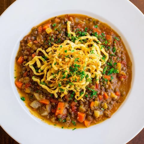 Budget Linsen & Spätzle Bowl