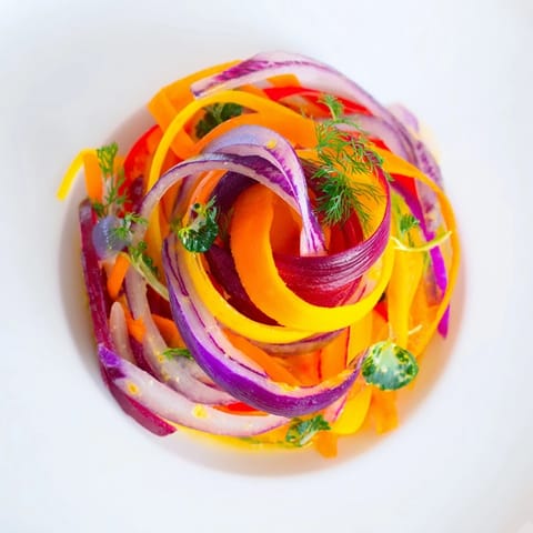 Spinning Top Salat Gemüse