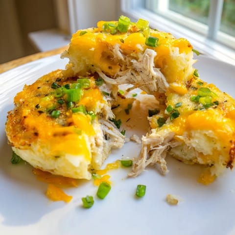 Kartoffel Huhn Goldbraune Patties