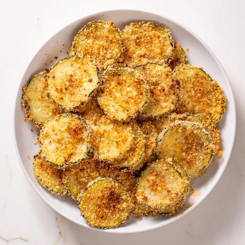 Zucchini Chips leicht knusprig