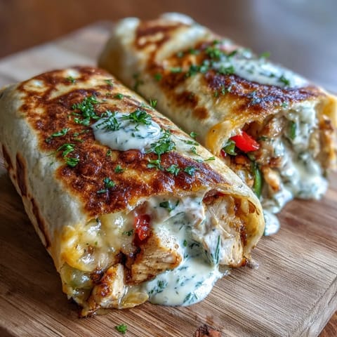 Chicken Bell Pepper Burritos