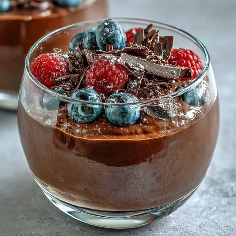 Cottage Cheese Schoko Mousse