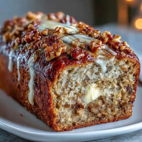 Sauerteig Bananen Nuss Brot