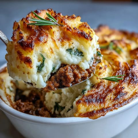 Klassischer Shepherds Pie Blumenkohl
