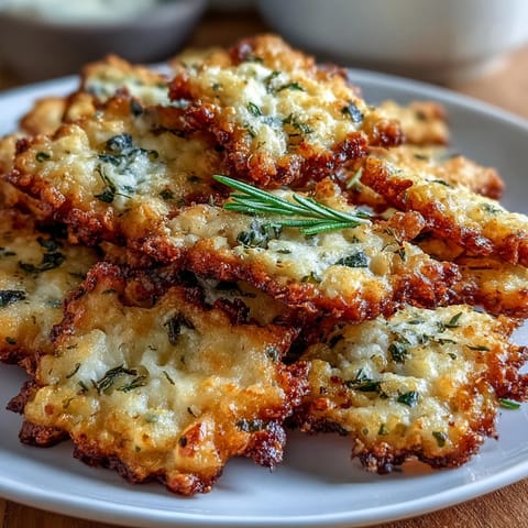 Käse und Kräutercracker