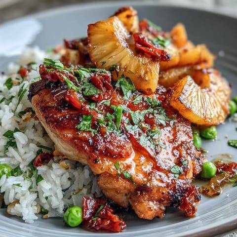 Ananas Huhn Reis Packets