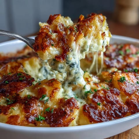 Käse Überbackene Kartoffeln