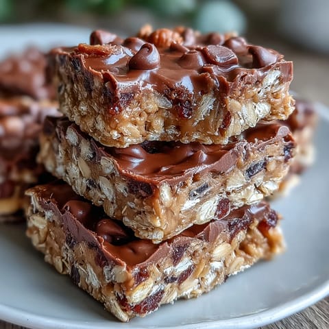 Einfache Hafer Erdnussbutter Bites