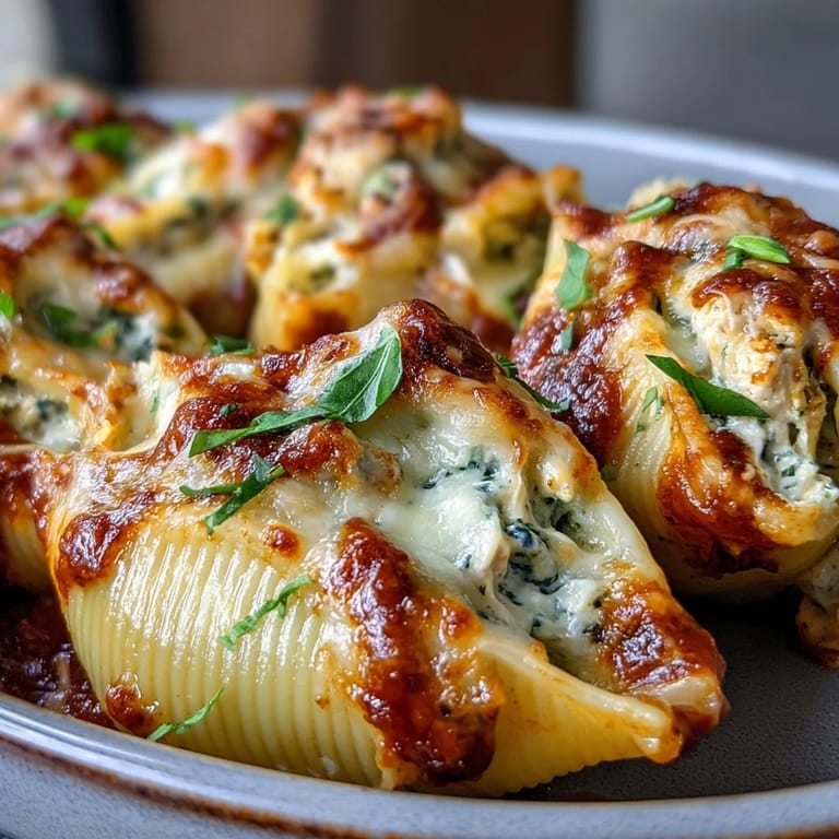 Duftende Pesto-Lasagne-Shell mit würziger Füllung und Blattbasilikum, perfekt für ein italienisches Comfort-Food-Essen.